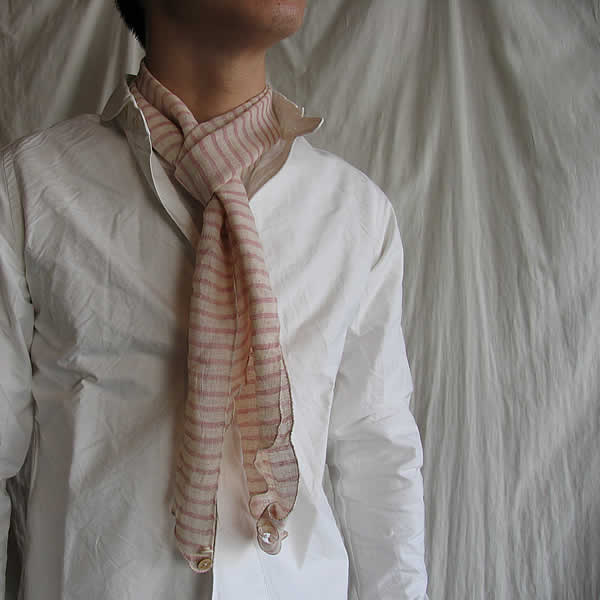 8848�@SAGARMATHA HIMALAYAN GARMENT�@HEMP�~COTTON STOLE