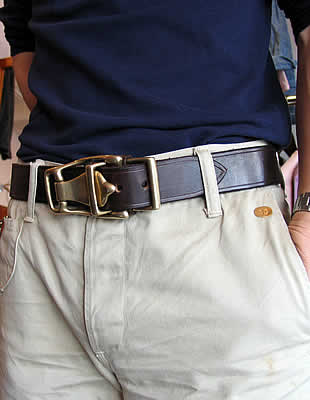 BENDS LEATHER�@�i�x���Y���U�[�j�@#A14 LEATHER BELT