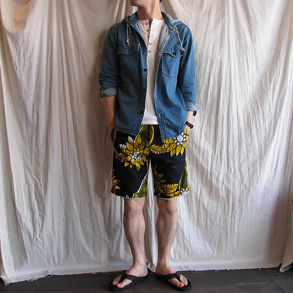 berith ベリト 101-P051 アフリカンプリントショーツ