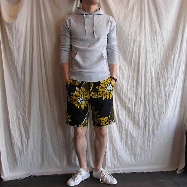 berith ベリト 101-P051 アフリカンプリントショーツ