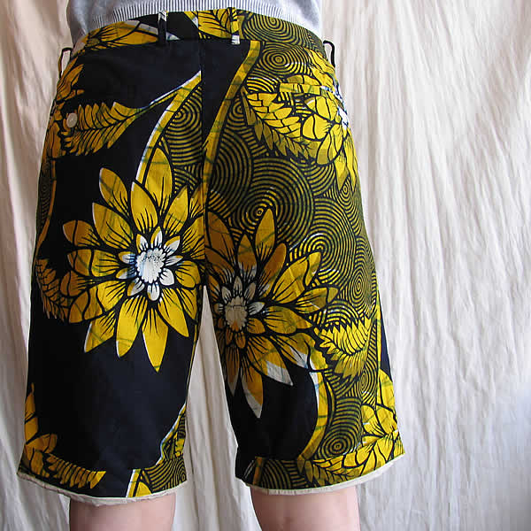 berith ベリト 101-P051 アフリカンプリントショーツ