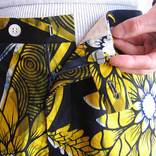 berith ベリト 101-P051 アフリカンプリントショーツ