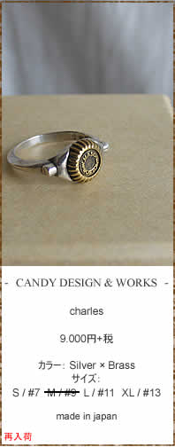 CANDY DESIGN & WORKS�@(�L�����f�B�[�f�U�C���A���h���[�N�X)�@CR-06�@charles�@�w��