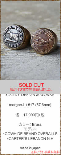 CANDY DESIGN & WORKS�@(�L�����f�B�[�f�U�C���A���h���[�N�X)�@CR-01�@morgan�@�w��