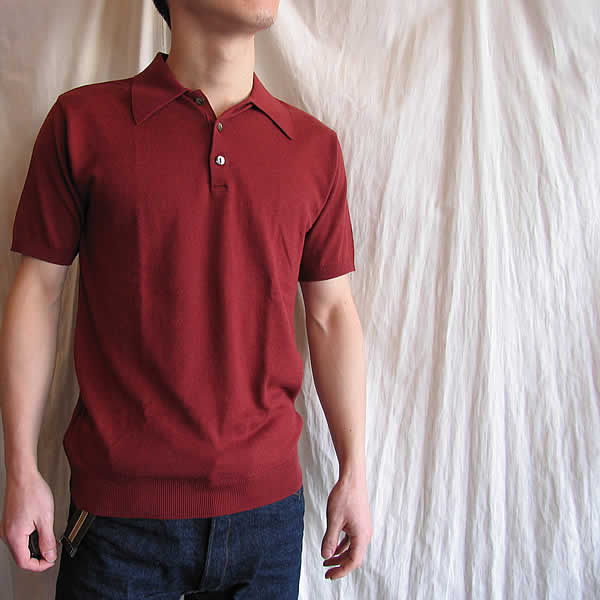 Django Atour�@(�W�����S �A�g�D�[��)�@DN-003�@HIGHGAUGE KNIT POLO