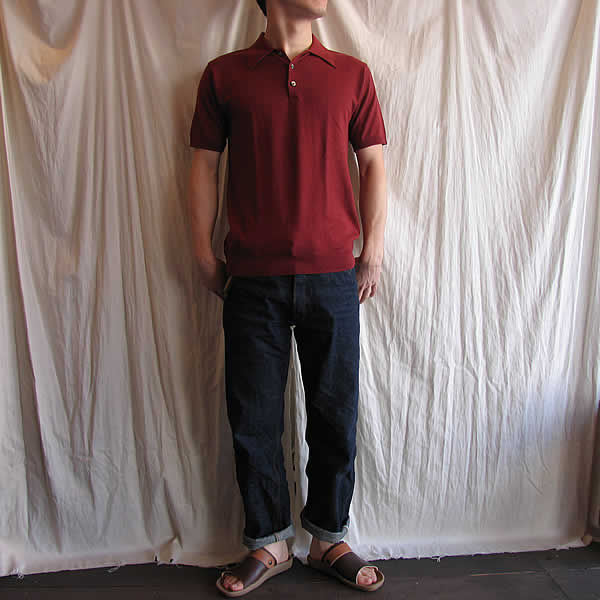 Django Atour�@(�W�����S �A�g�D�[��)�@DN-003�@HIGHGAUGE KNIT POLO