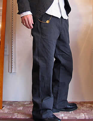 Django Atour�@(�W�����S �A�g�D�[��)�@DP-021�@MIDDLE-WORK B/S STRIPE PANTS