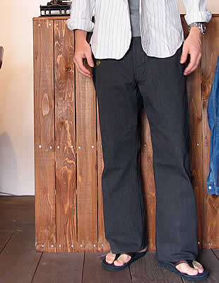 Django Atour�@(�W�����S �A�g�D�[��)�@DP-021�@MIDDLE-WORK B/S STRIPE PANTS