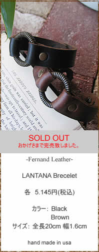 FERNAND LEATHER�@(�t�F���i���h���U�[)�@LANTANA