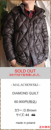 MALACHOWSKI�@(�}�z�E�X�L)�@DIAMOND QUILT