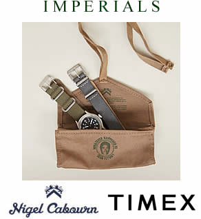 Nigel Cabourn &times; TIMEX�uNAM WATCH�v �i�C�W�F���P�[�{�� �^�C���b�N�X Camper �R���{���[�V�����E�H�b�` �i���E�H�b�` �r���v ���K�戵�X �ޗǌ��̃Z���N�g�V���b�v IMPERIAL'S �C���y���A���Y