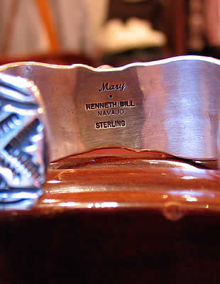 NAVAJO�@(�i�o�z)�@Mary&Kenneth Bill�@(���A���[�P�l�X�r��)