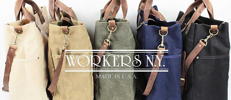 WORKERS N.Y.�@(���[�J�[�Y�j���[���[�N)�@BAG�@�o�b�O�@�J�o���@���@���K�戵�X�@�ޗǌ��̃Z���N�g�V���b�v�@IMPERIAL'S�@�C���y���A���Y�@�ʔ�